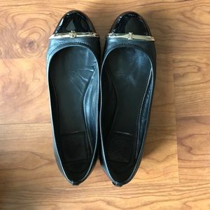 Black Tory Burch flats size 6.5!