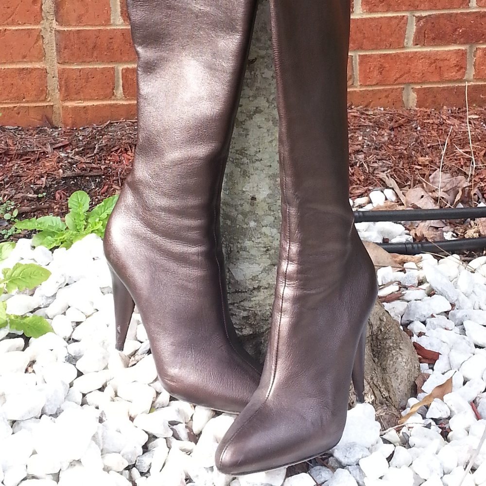 Gorgeous pair of knee high Prada Boots.