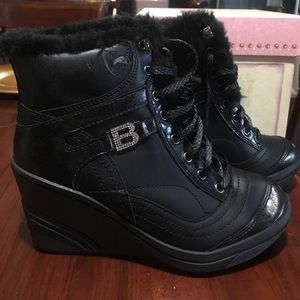 BEBE Wedge winter boots!!