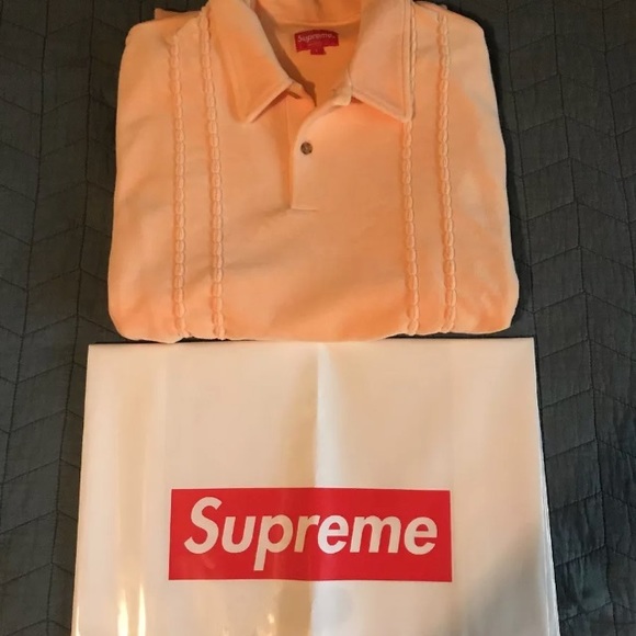 Supreme | Sweaters | Supreme Velour Ls Polo | Poshmark