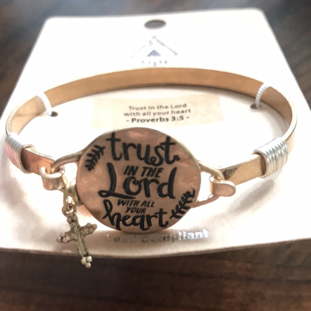 Scripture Bangle Bracelet