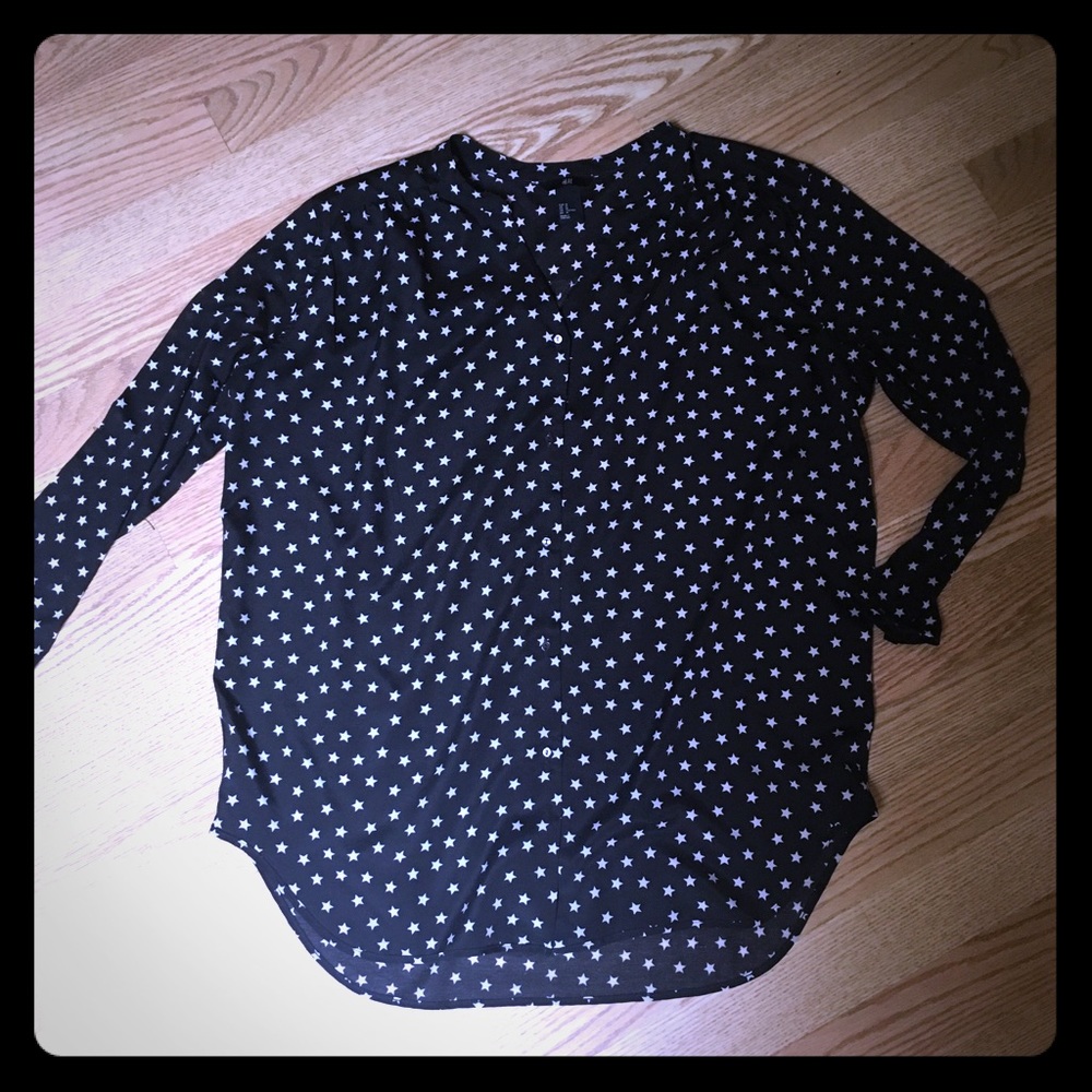 H&M button up flowy top