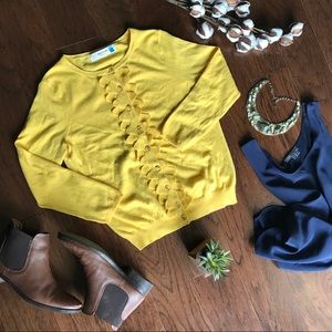 Sparrow Shoreline Scallop Cardigan