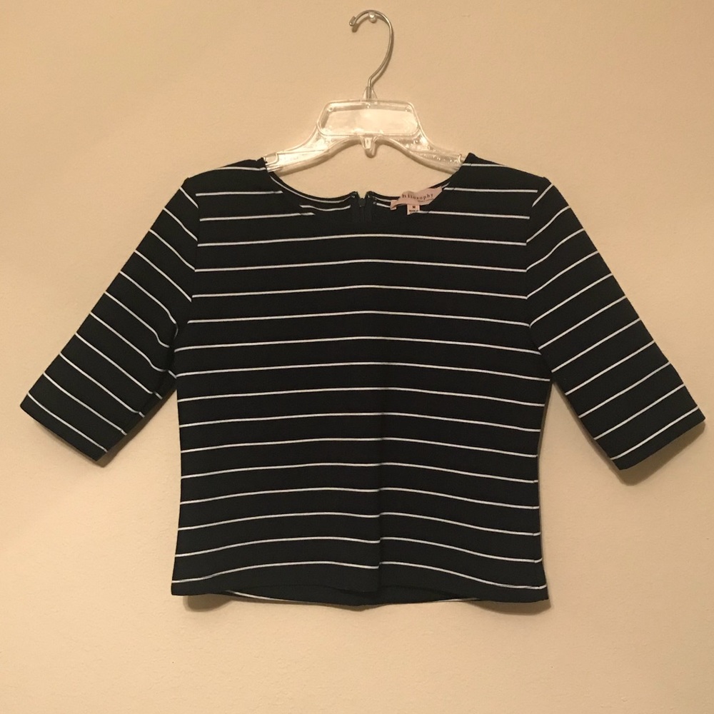 Striped Crop Top
