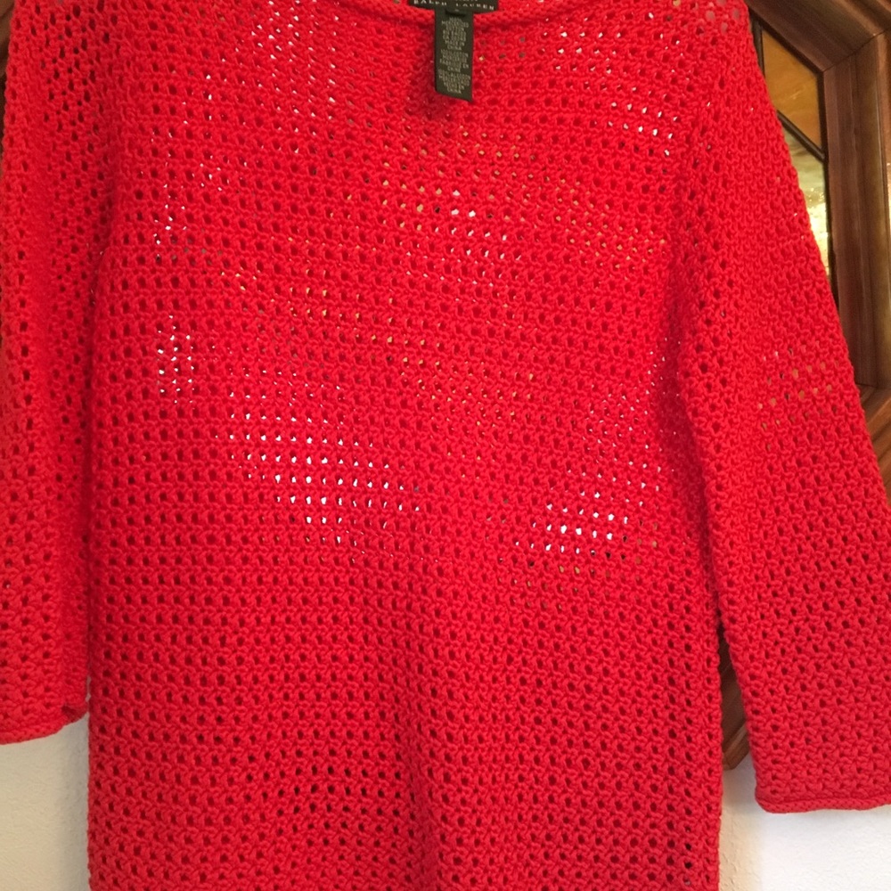 Hand knit sweater Ralph Lauren