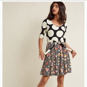 Polkadot modcloth dress