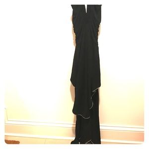 Long black dress