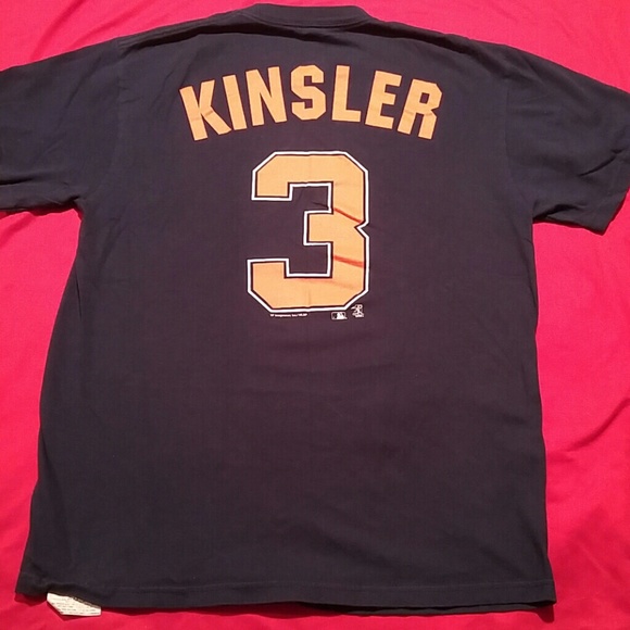 Men's Detroit Tiger T-Shirt Size M #3 Kinsler - Picture 2 of 3