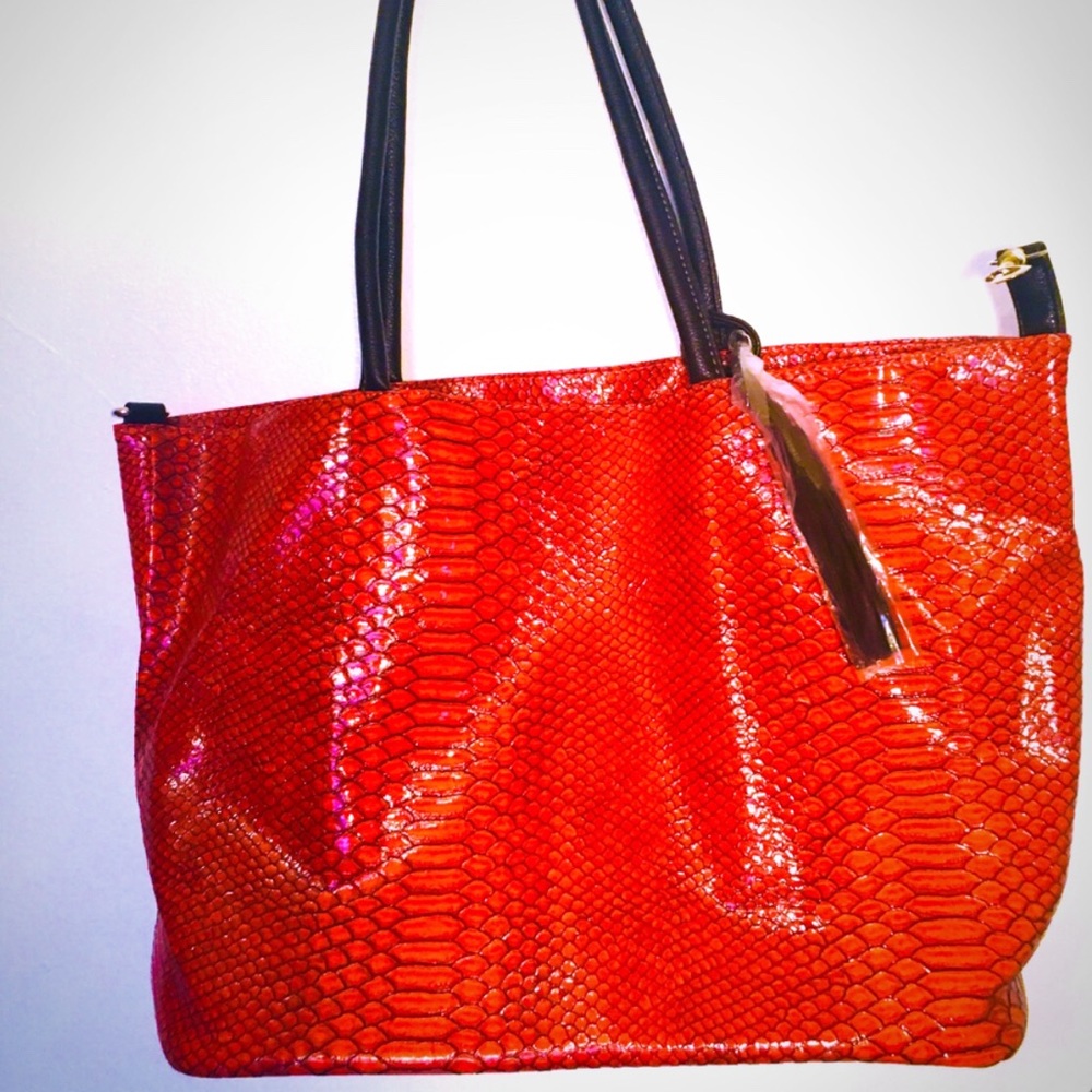 SNAKESKIN TOTE