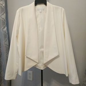 Winter white swing Blazer.