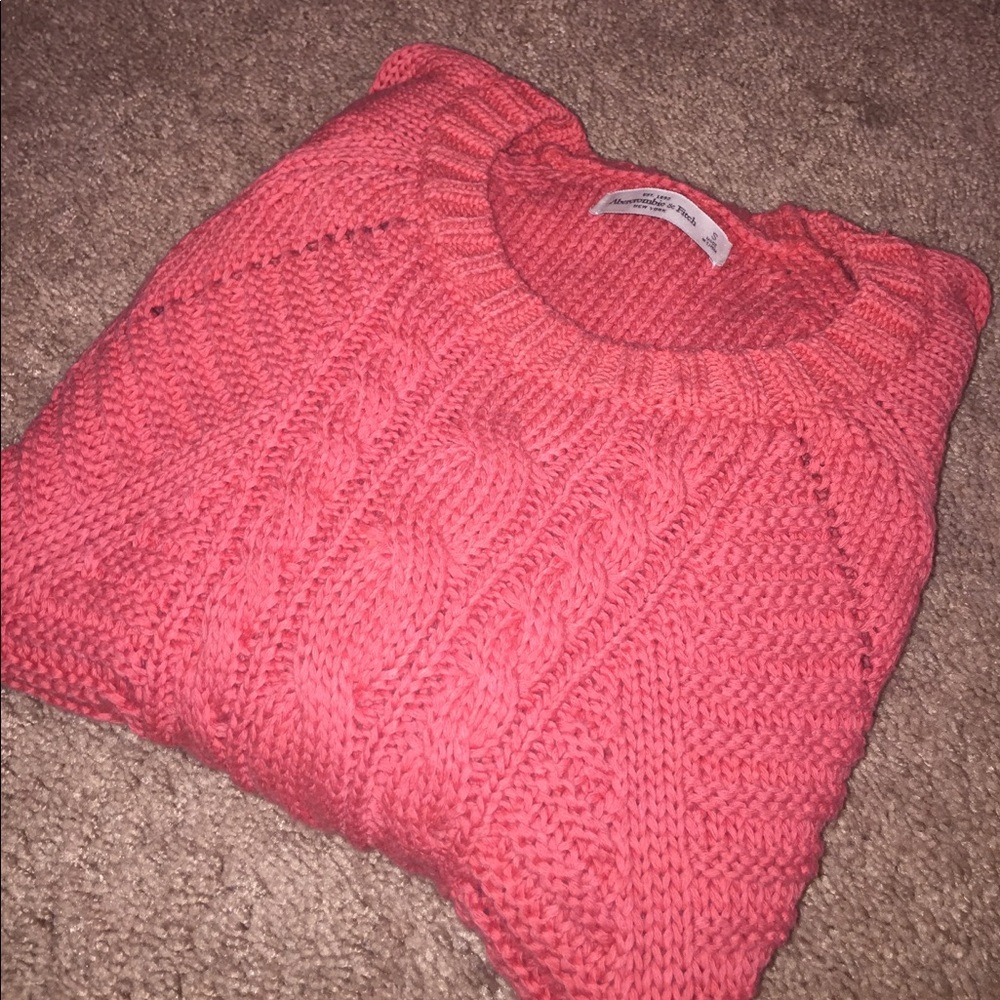 pink sweater!