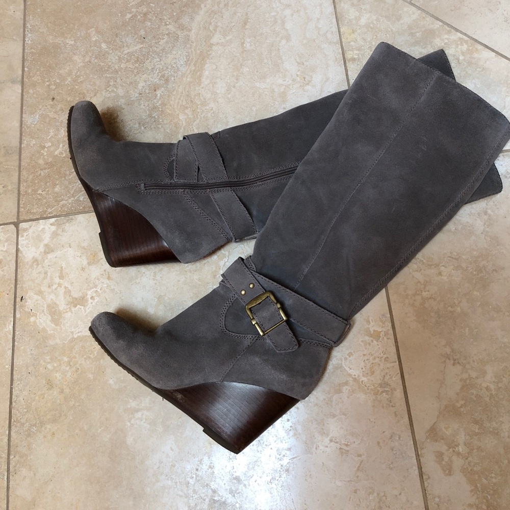 Sole Society Tall Suede Boots