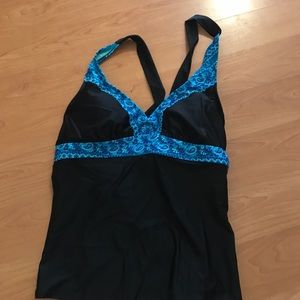 Althleta swim top with underwire 36 B/C.