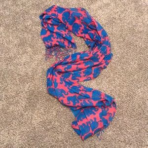 EUC Lilly Pulitzer Elephant Scarf