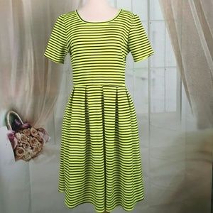 Cyber Monday Sale-Neon Green & Black Amelia