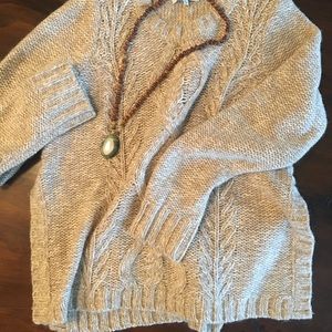MADEWELL cable knit sweater