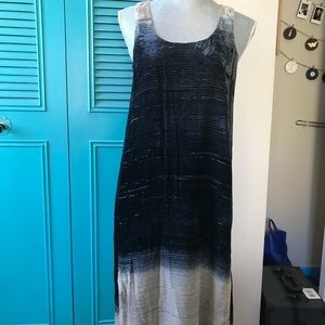 Madewell ombré velvet dress, S | FLASH SALE