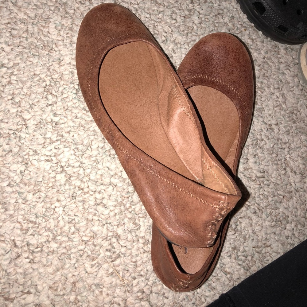 Brown Lucky Brand flats