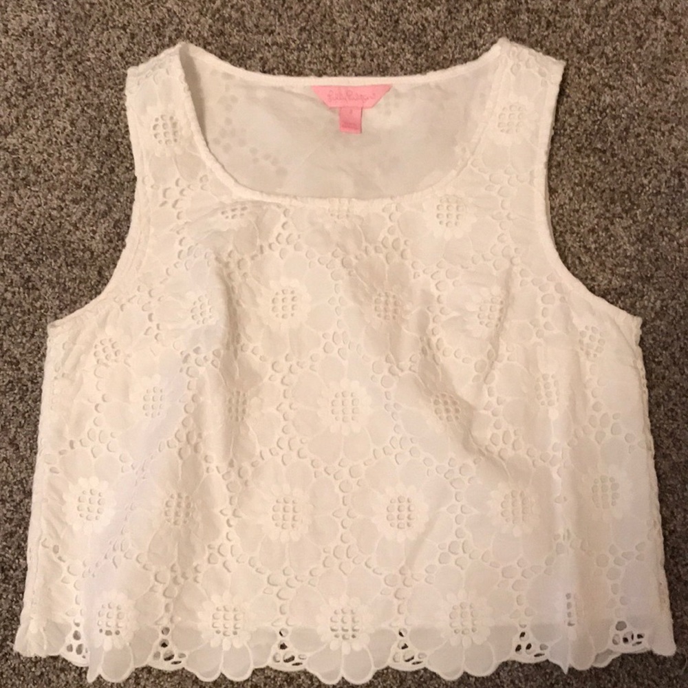EUC Lilly Pulitzer Crop Top