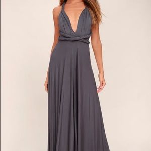 Convertible Maxi Dress-worn once