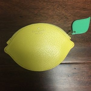 Kate Spade Lemon coin purse