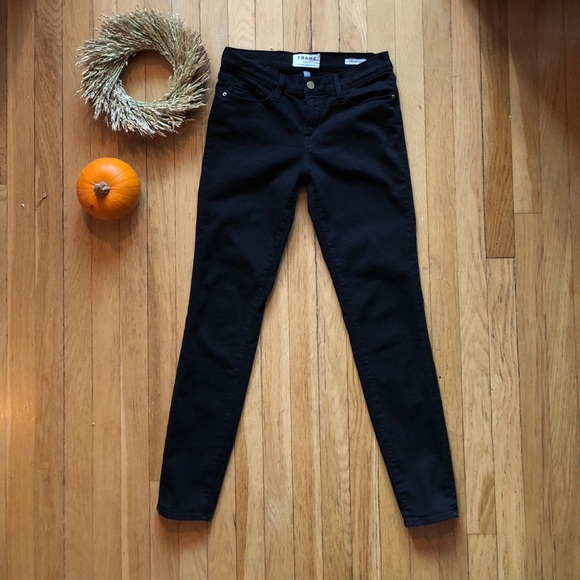 Frame Denim Denim - Classic black Frame skinny jeans