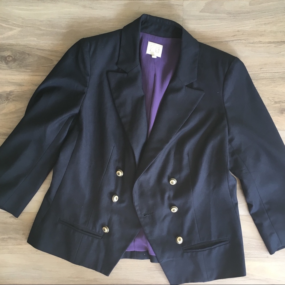 Quarter Length sleeves anthro blazer