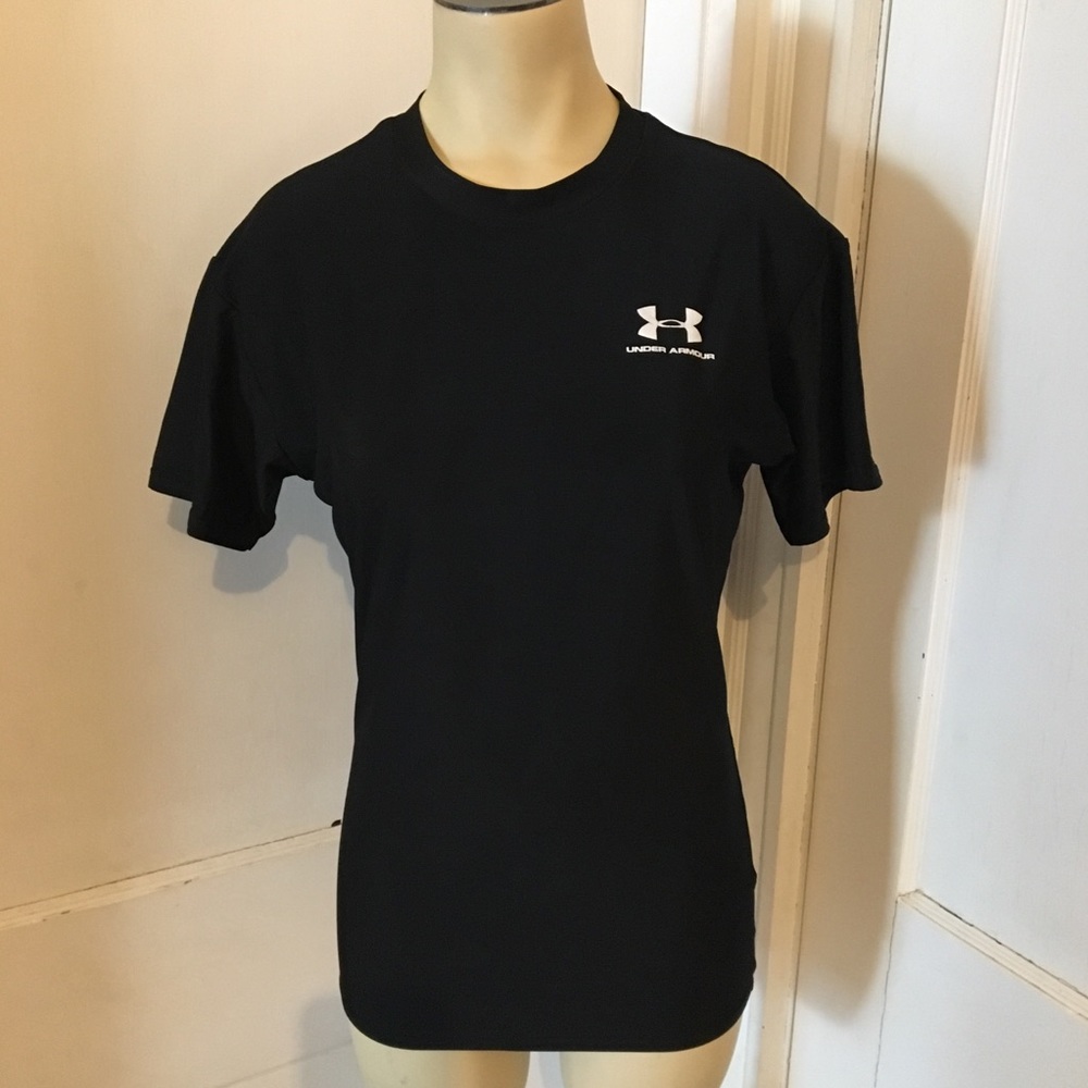 Under Armour Black Workout Tee size L