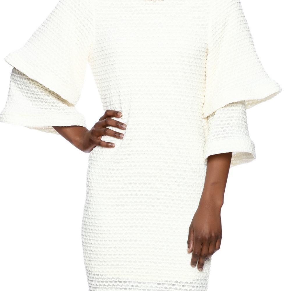 💕💕 Host Pick💕💕Gracia Layered Bell Sleeve Dress - Picture 2 of 6