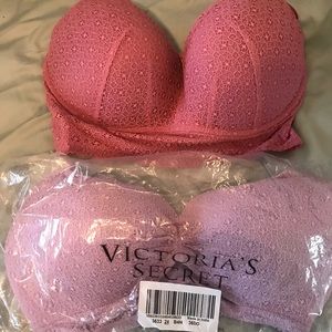 2 NEW VS bras
