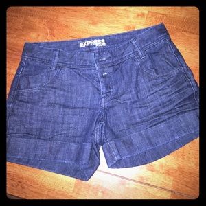 Express Denim Shorts Size 6