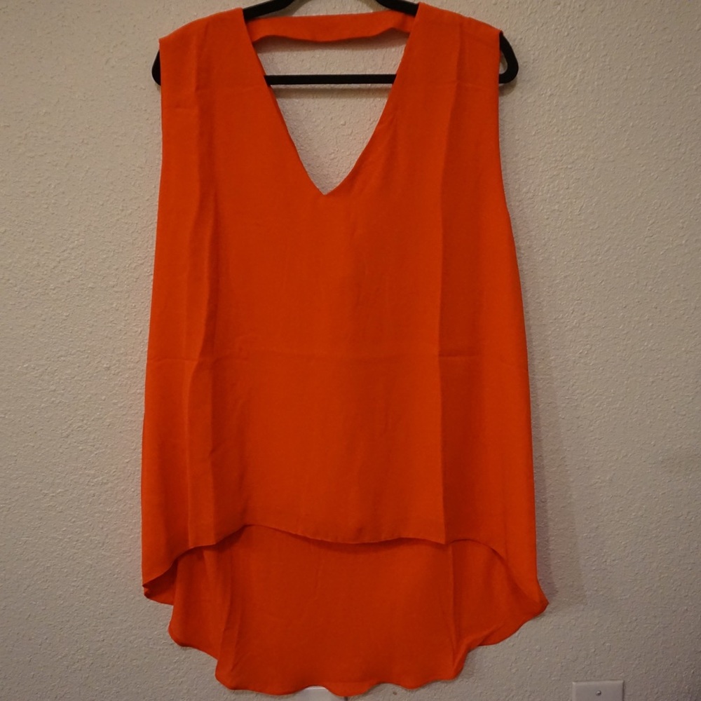 NWT Orange "English Laundry" Blouse