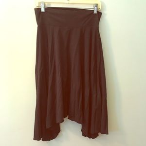 Black Athleta Calf-length skirt