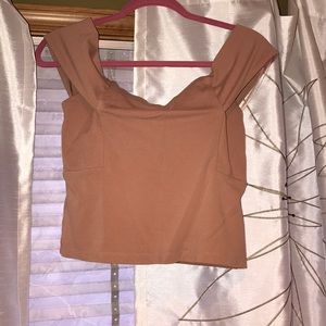 Anthropologie crop top