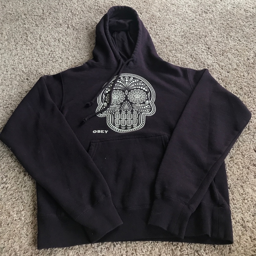 OBEY purple sweatshirt
