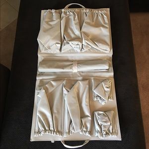 Tote Savvy Soft Grey. Diaper bag insert