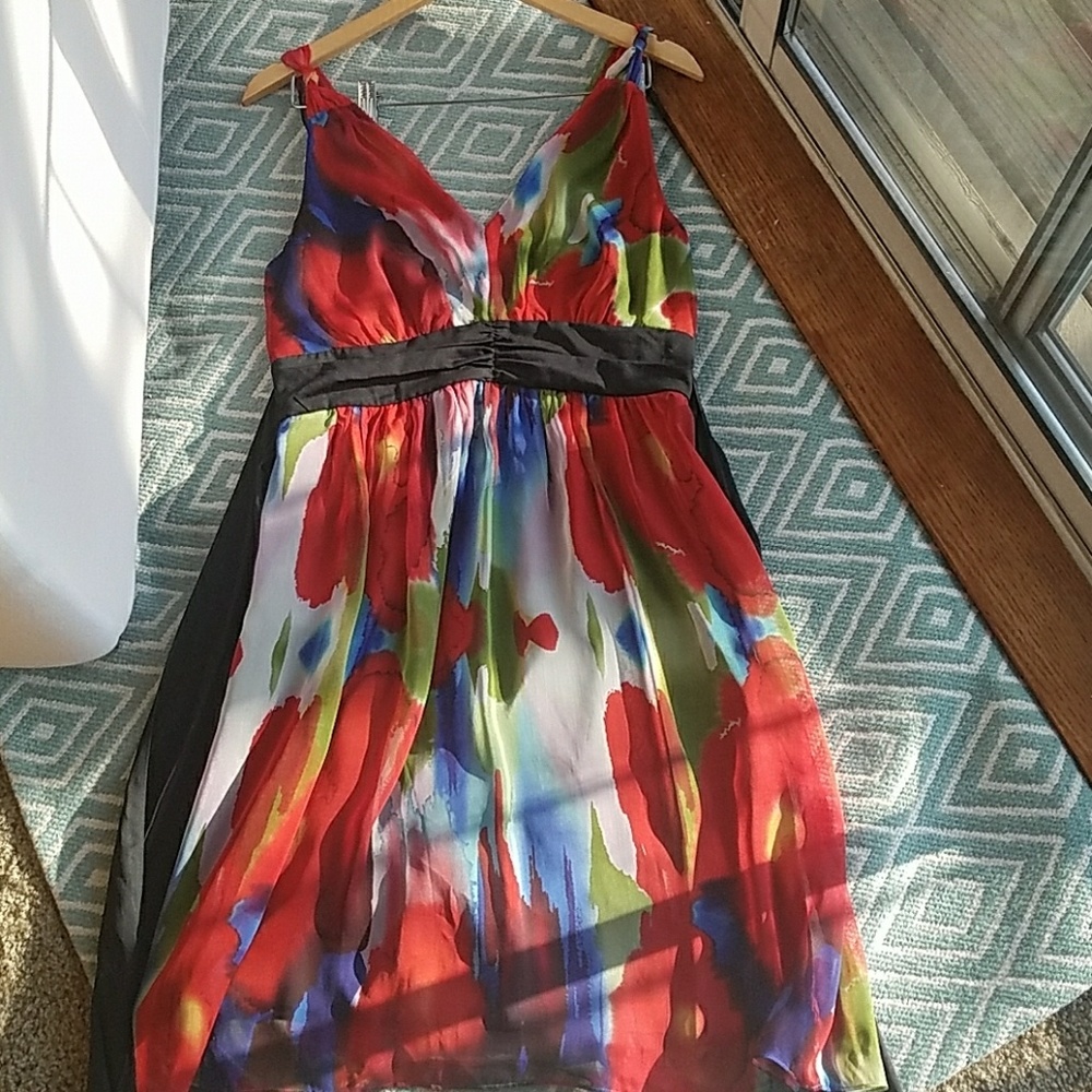 Multi colored party dress