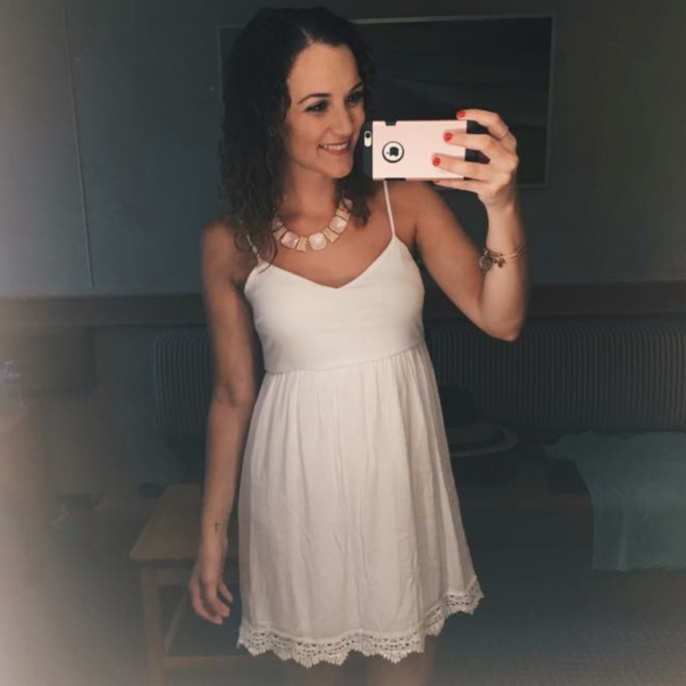 White dress