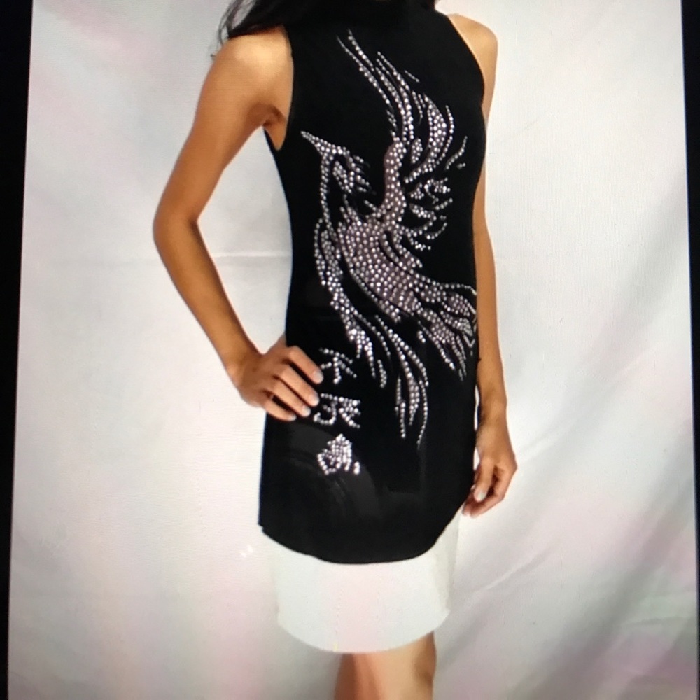 Rhinestone Phoenix Dress 💎