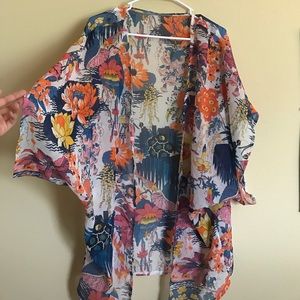 Flora Fauna Kimono