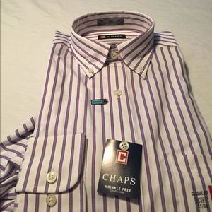 Men's dress shirt still in package