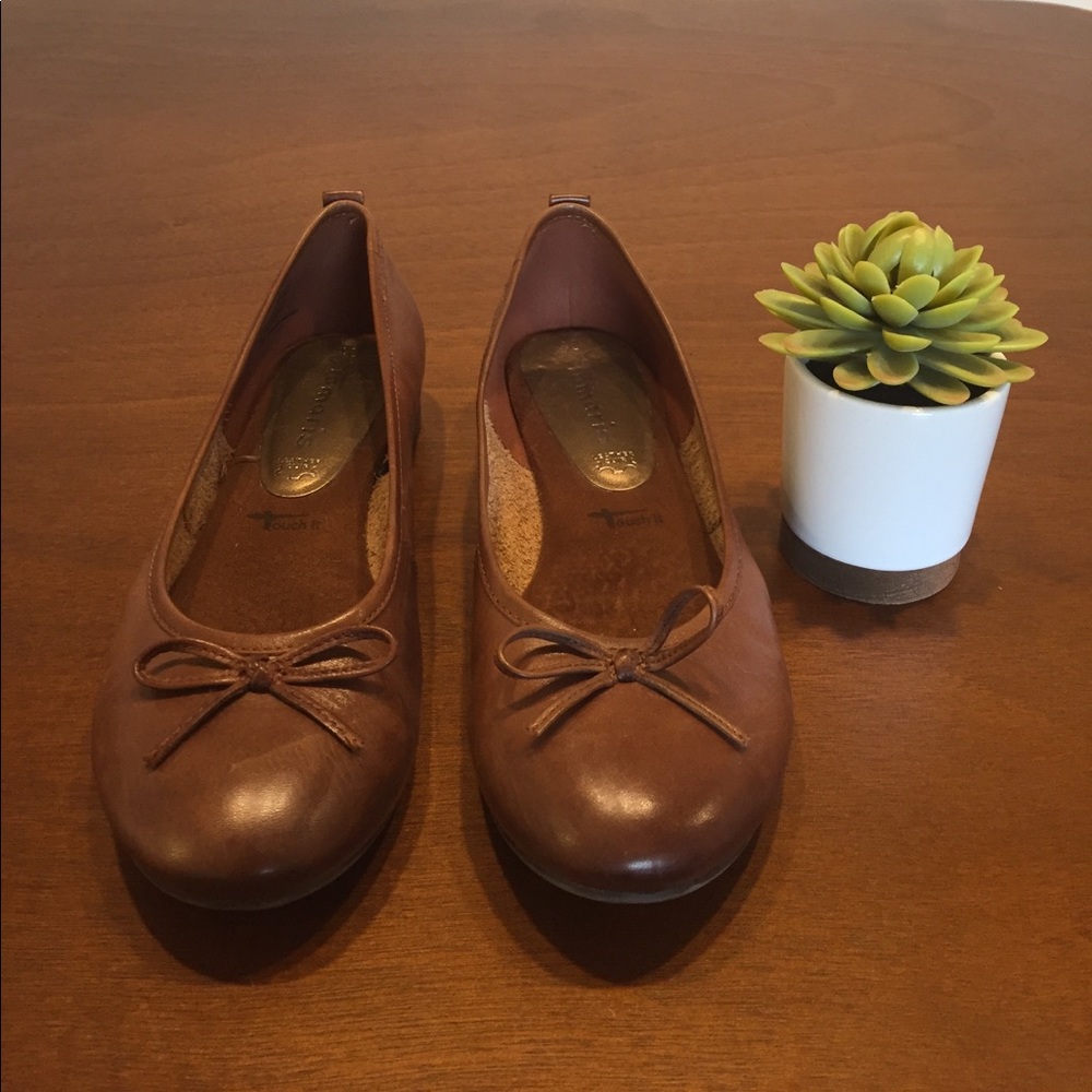 Tamaris - Brown Ballet Flats