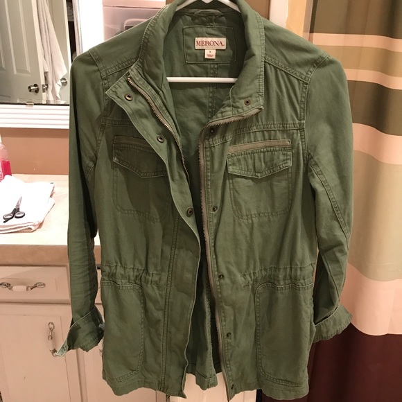 merona green jacket