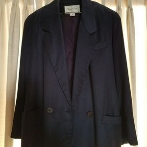Dior Vintage Navy Blazer