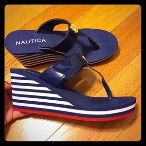 Nautica Navy Sandals