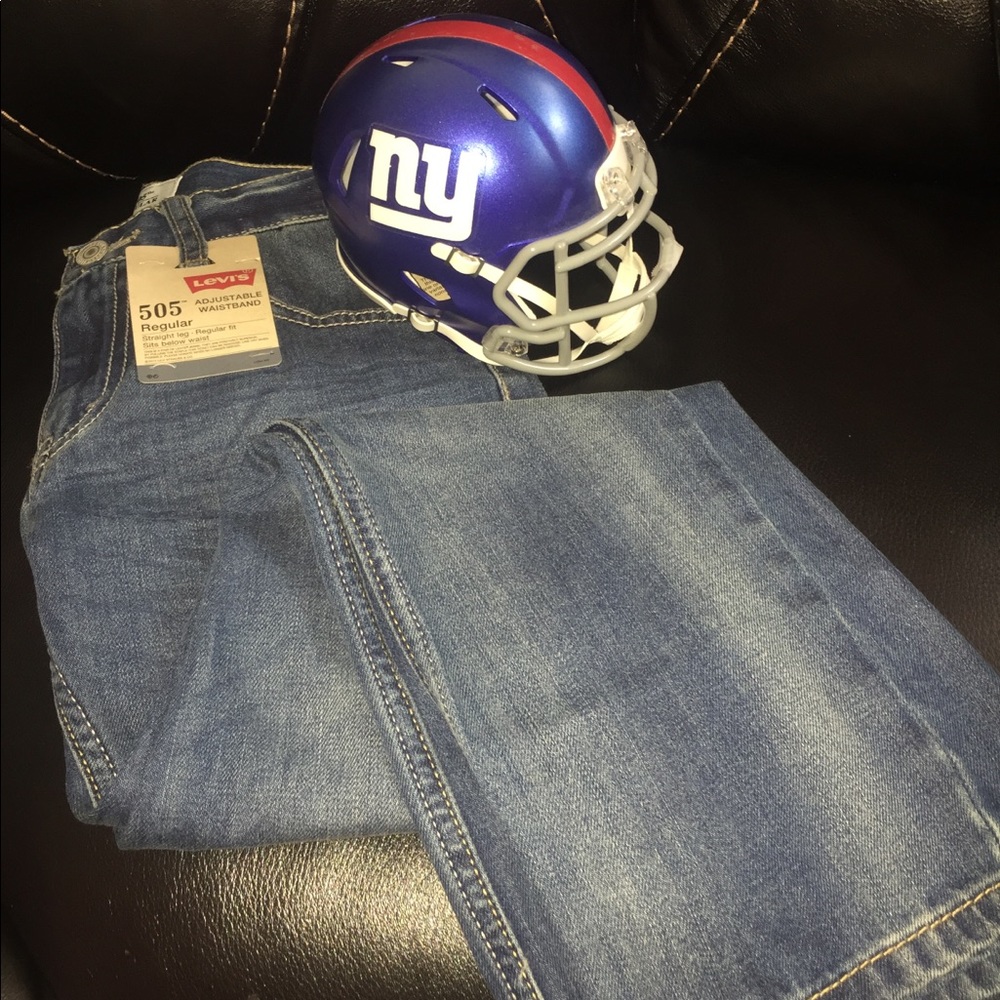 Boy’s blue jeans