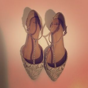 Zara nude flats
