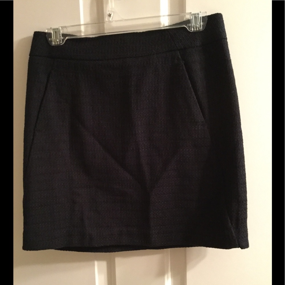 LOFT Navy Skirt