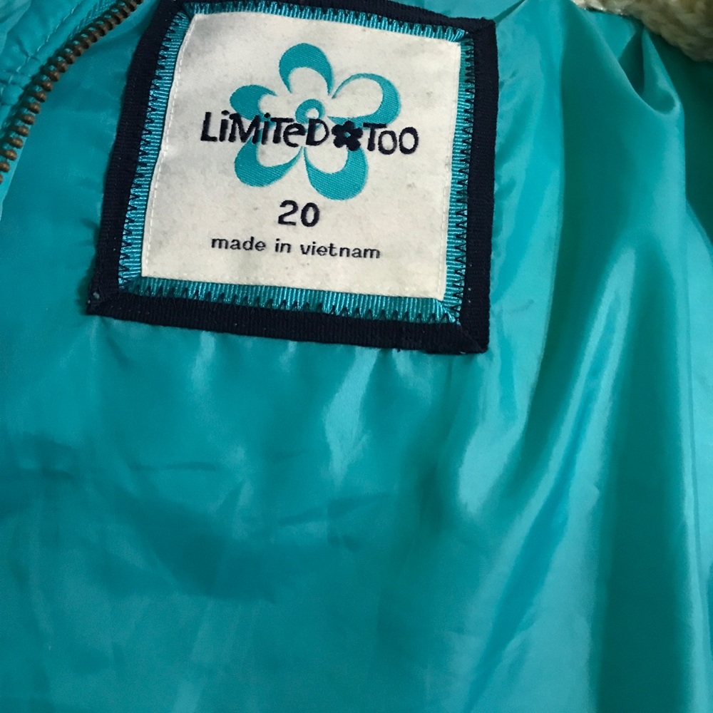 Blue winter jacket - Picture 2 of 4