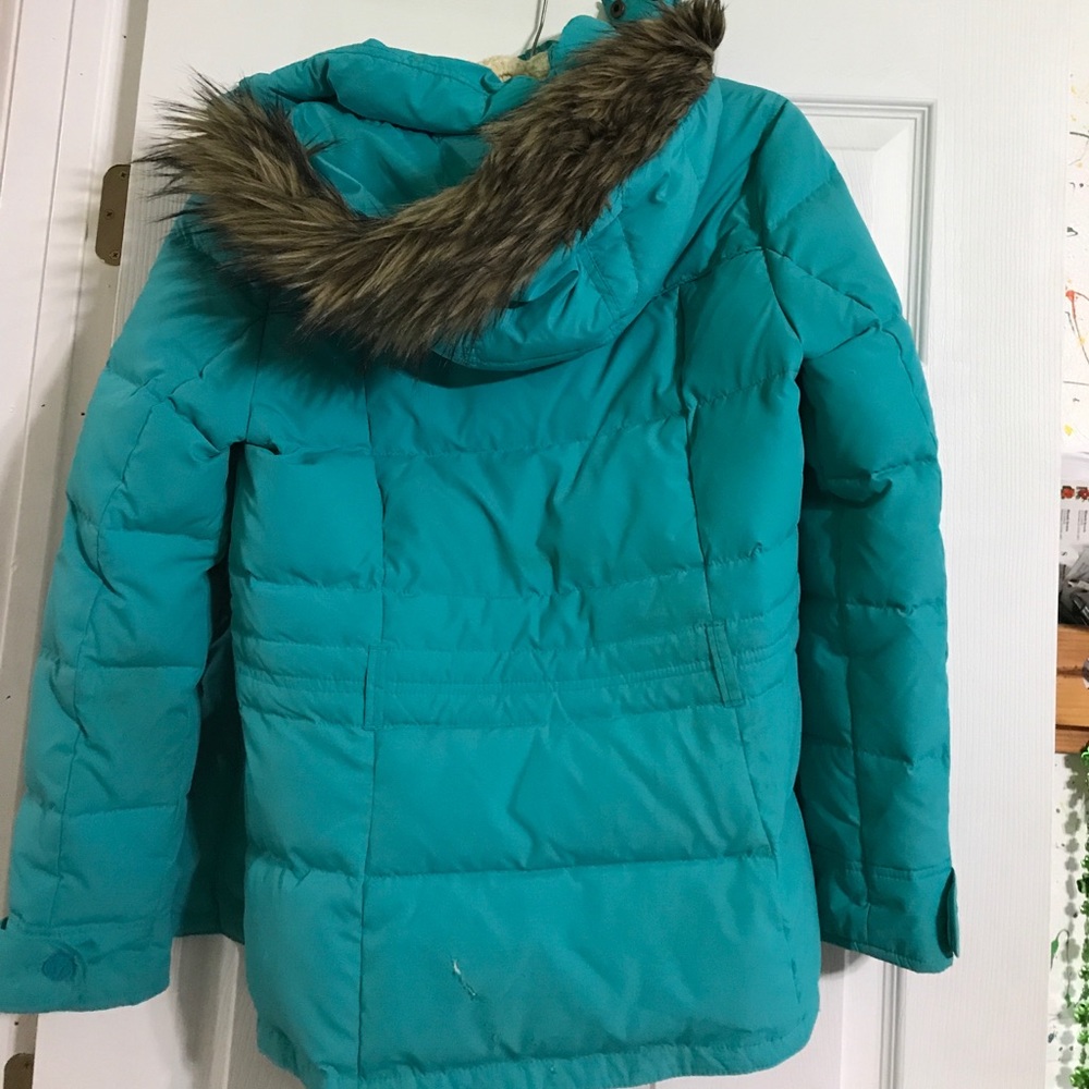 Blue winter jacket - Picture 3 of 4
